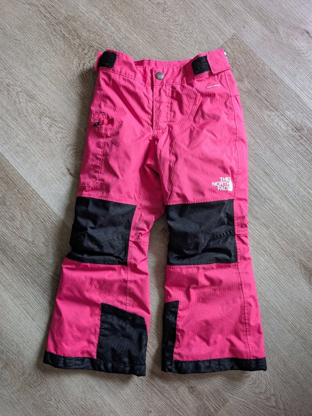 The North Face Kids Pink and Black Snow Pants
